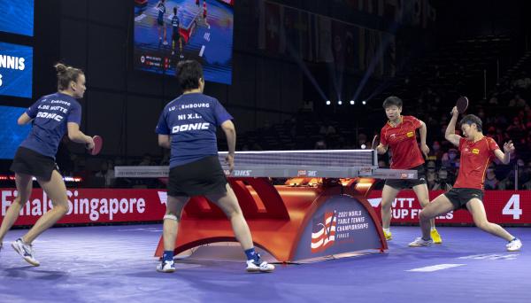 乒乓球比赛中国vs卢森堡